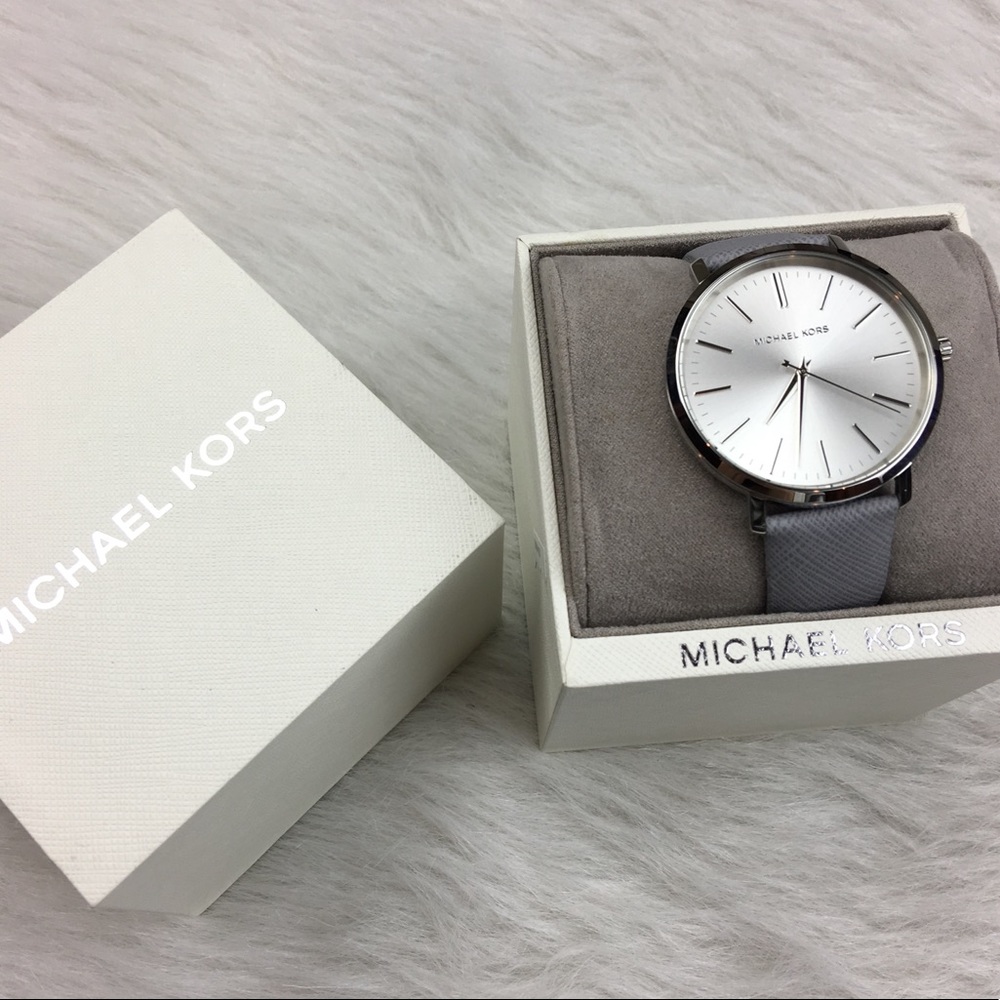 Michael Kors gray jaryn silver classic watch - Picture 3 of 8